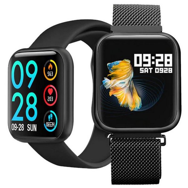 Relogio Smartwatch P70 + Pulseira Milanese de Brinde