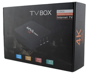 Conversor Box MXQ 4K PRO - Transforme sua TV em SmartTV -