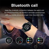 LIGE New Smart watch Men Heart rate Blood pressure Full touch screen sports Fitness watch Bluetooth for Android iOS smart watch - Mobile Club