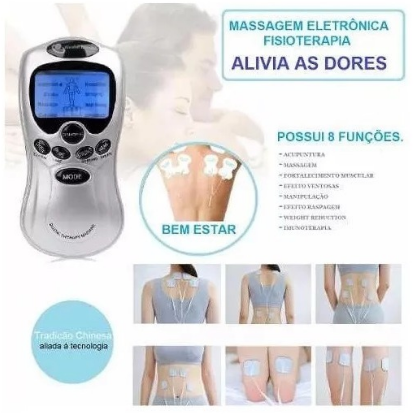 Aparelho Fisioterapia Massagem Prático P/ Alívio Das Dores Coluna